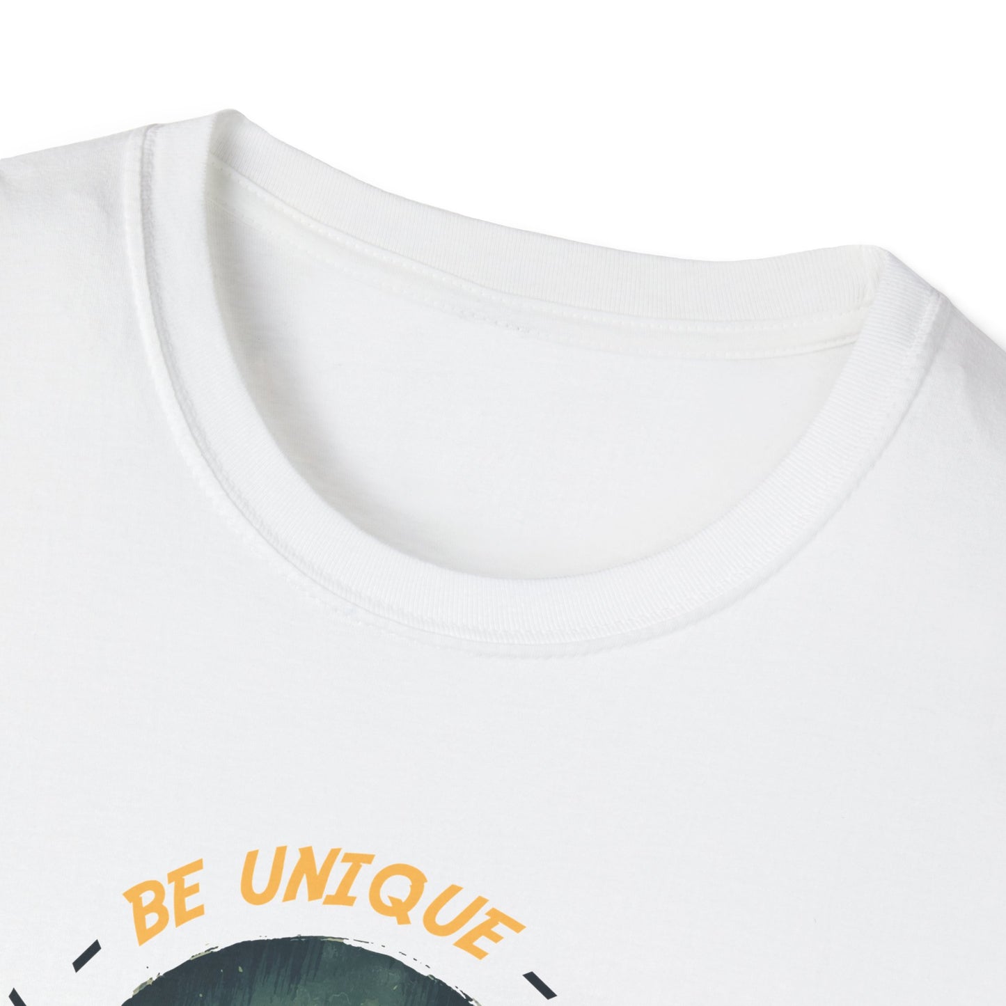 Be Still - Be Unique - Be Blissful Unisex Softstyle T-Shirt