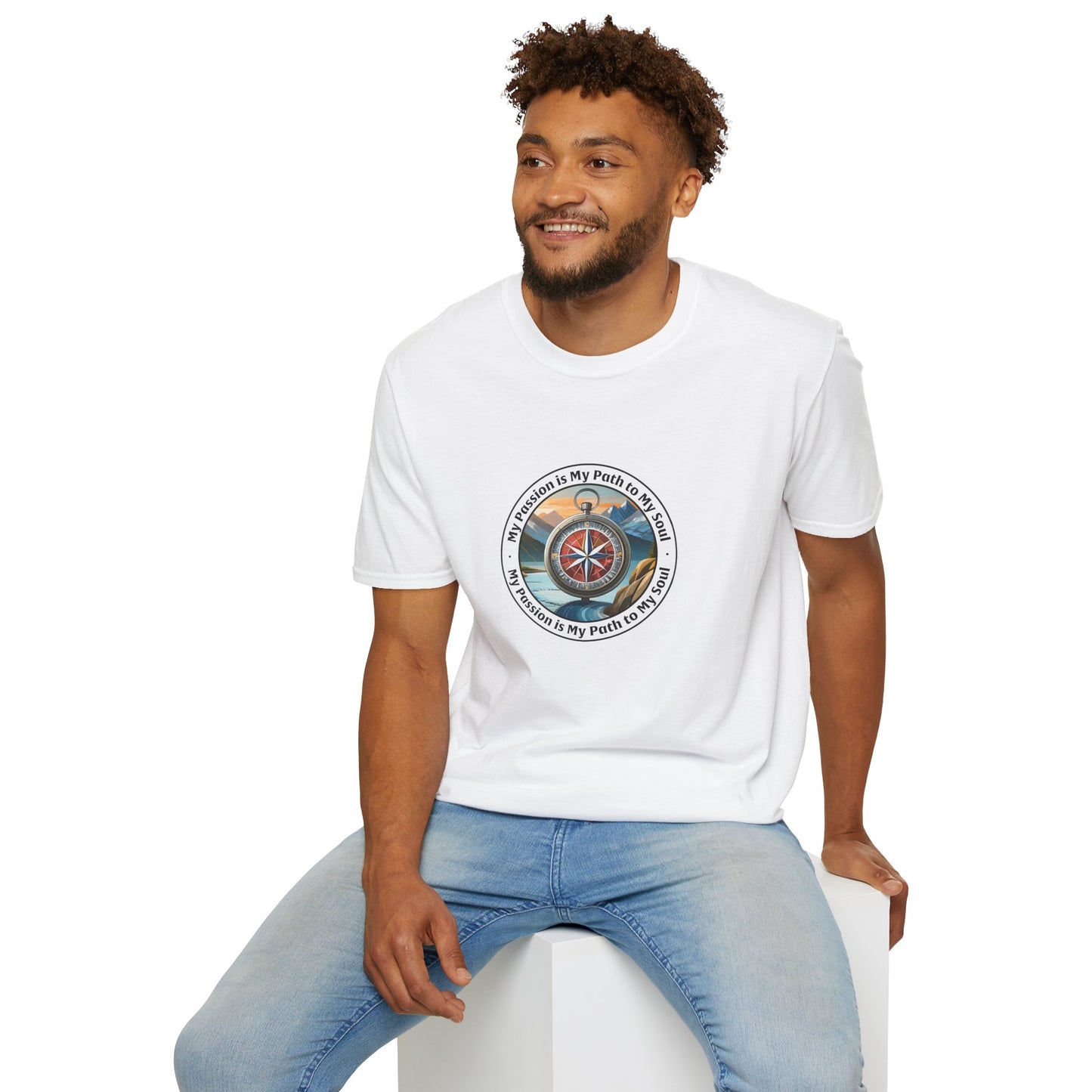 My Passion is My Path to My Soul Unisex Softstyle T-Shirt