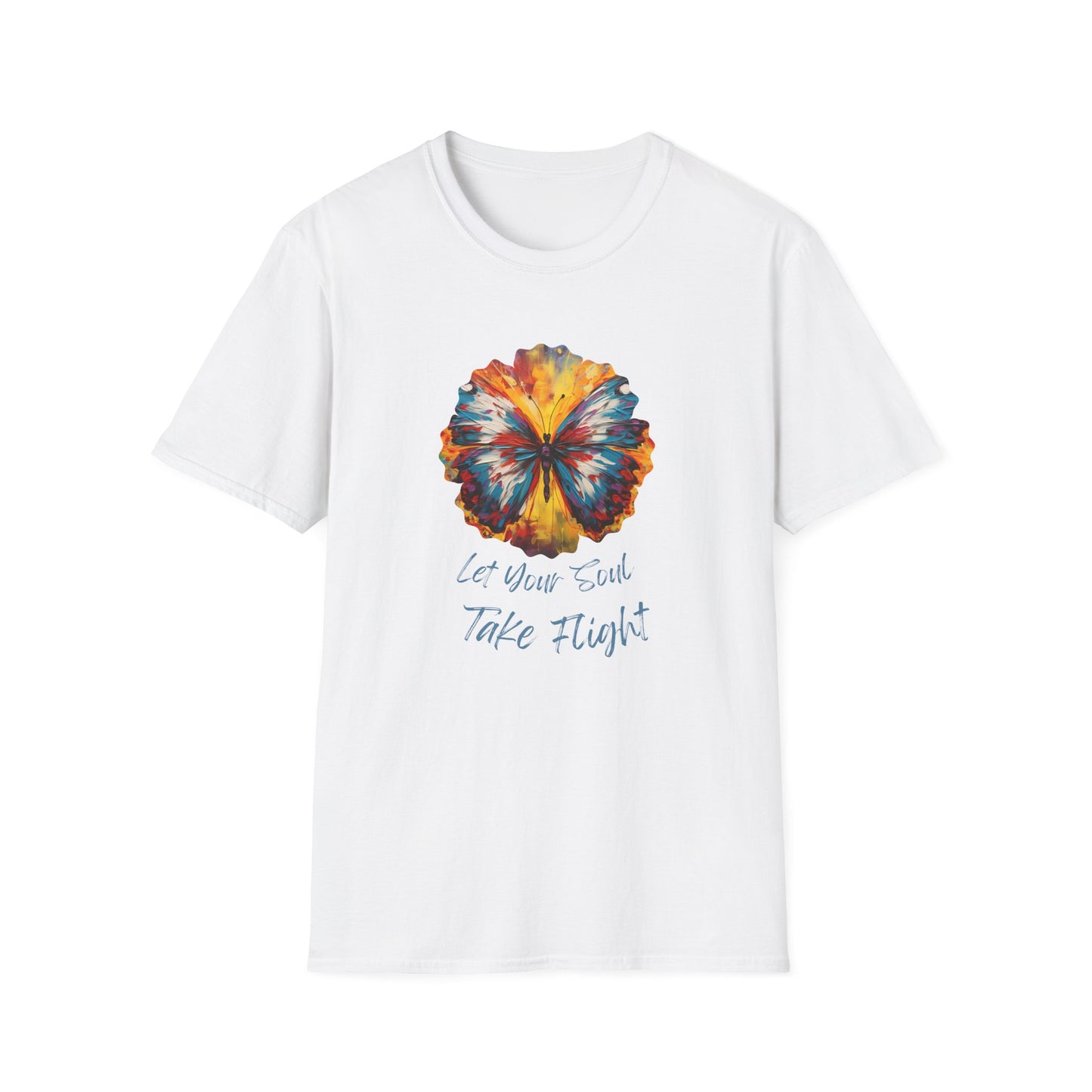 Let Your Soul Take Flight Unisex Softstyle T-Shirt