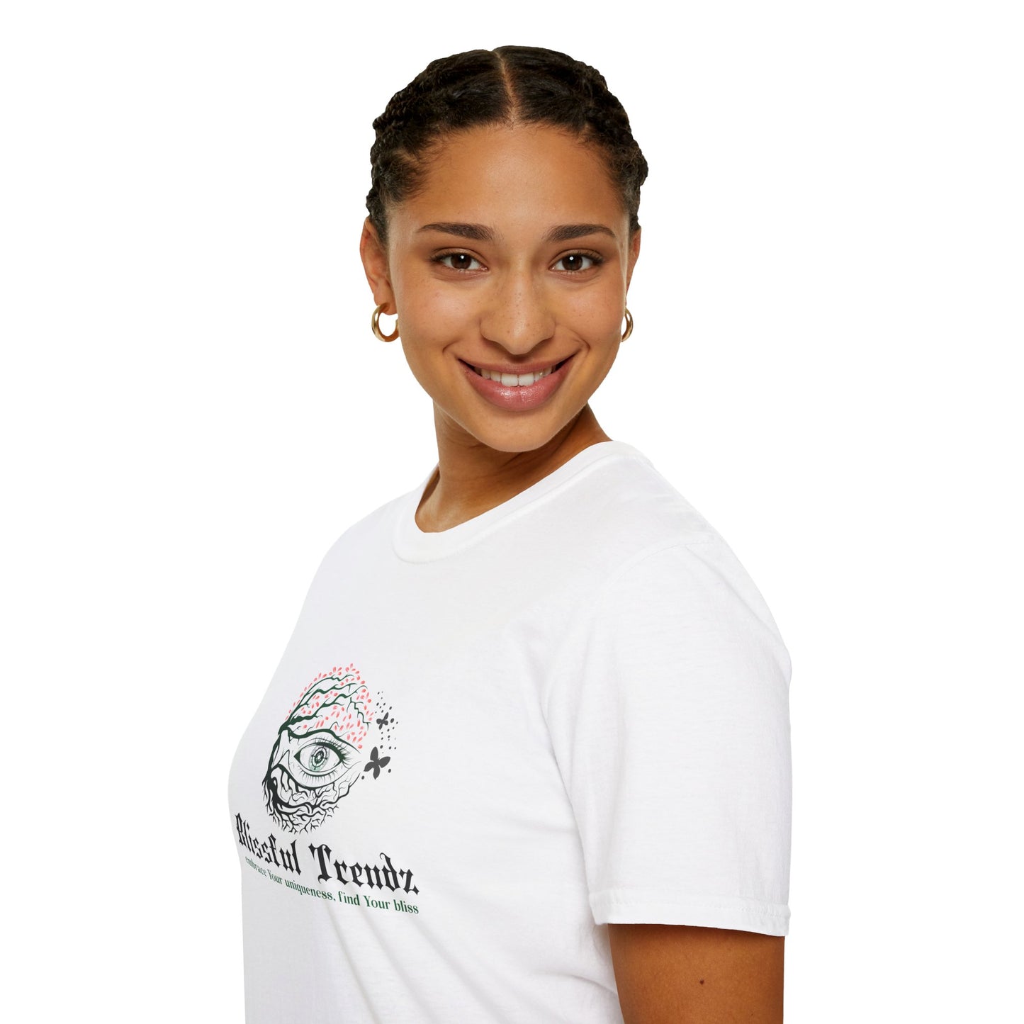 Blissful Trendz - embrace Your uniqueness, find Your bliss Unisex Softstyle T-Shirt