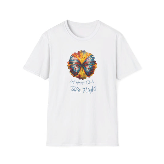 Let Your Soul Take Flight Unisex Softstyle T-Shirt