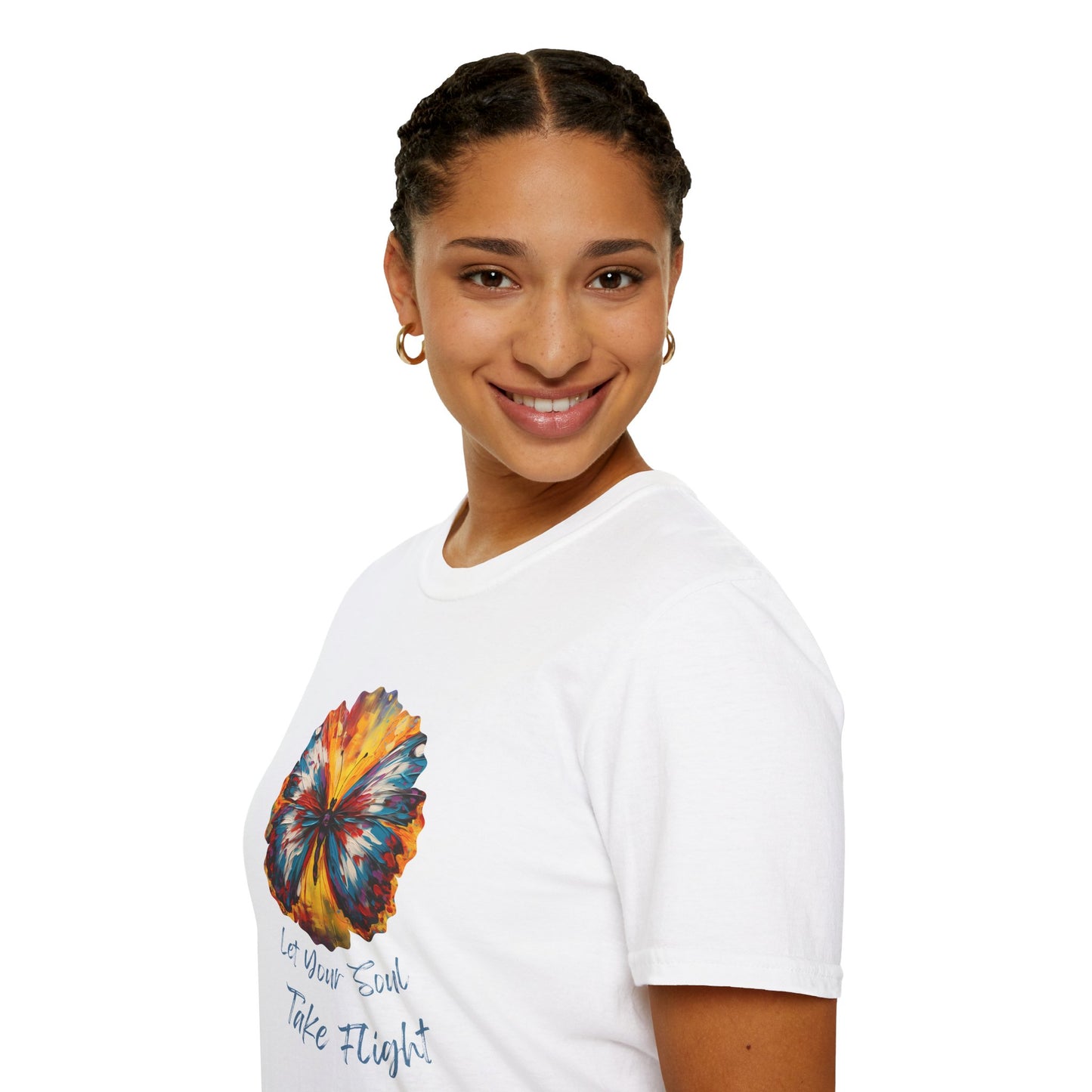 Let Your Soul Take Flight Unisex Softstyle T-Shirt