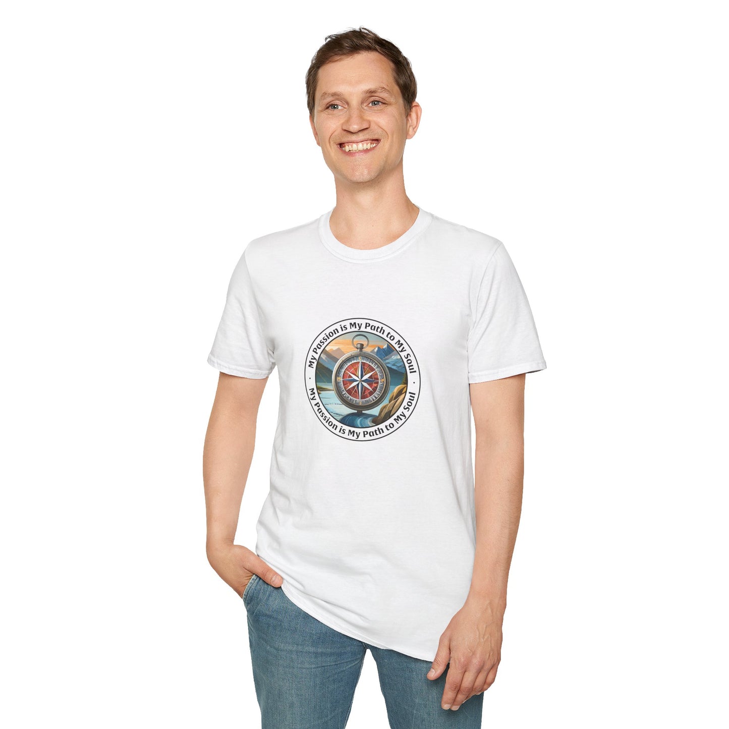 My Passion is My Path to My Soul Unisex Softstyle T-Shirt