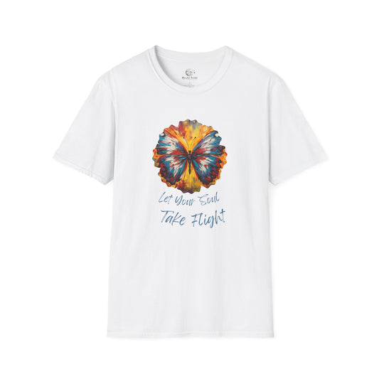 Let Your Soul Take Flight Unisex Softstyle T-Shirt