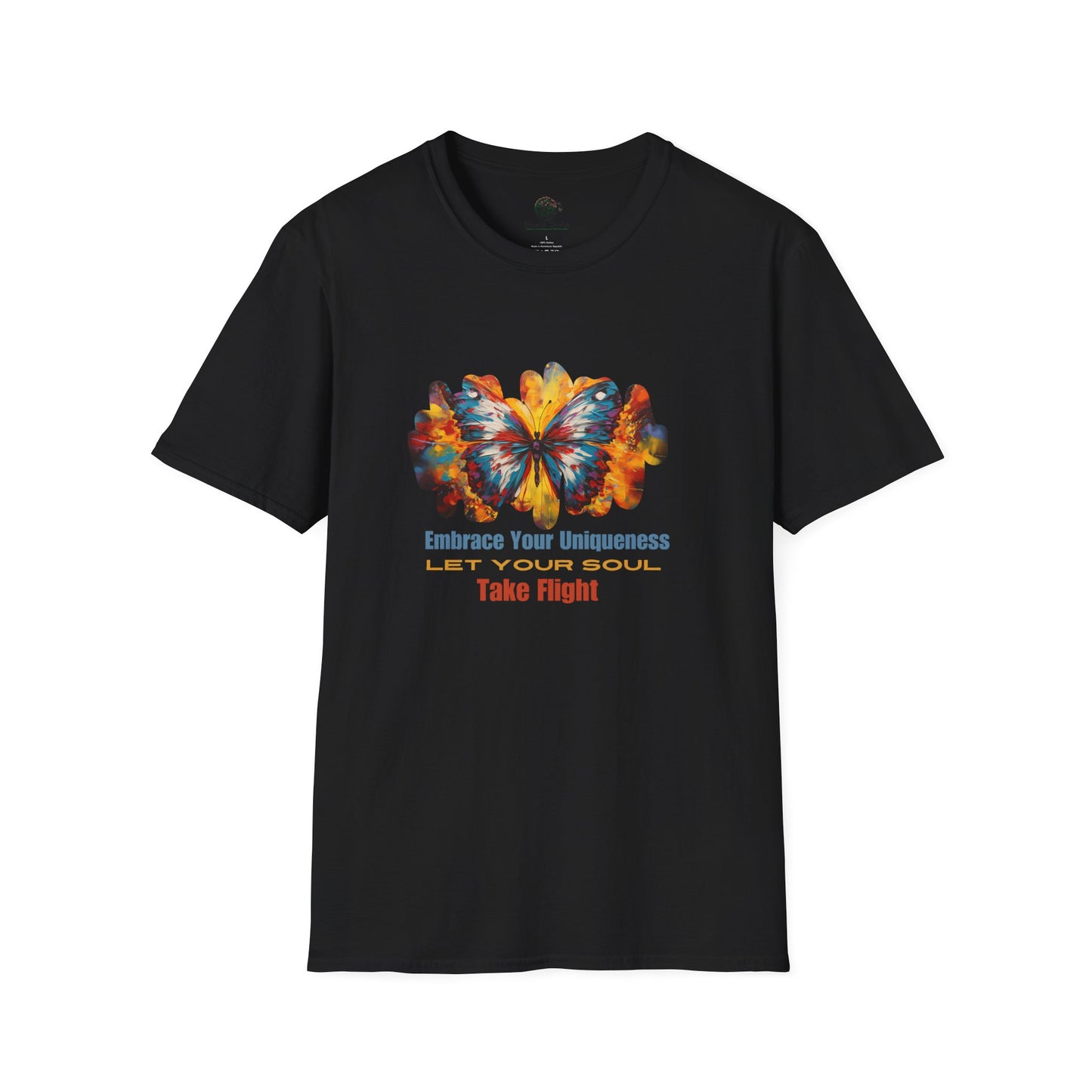 Embrace Your Uniqueness - Let Your Soul Take Flight Unisex Softstyle T-Shirt