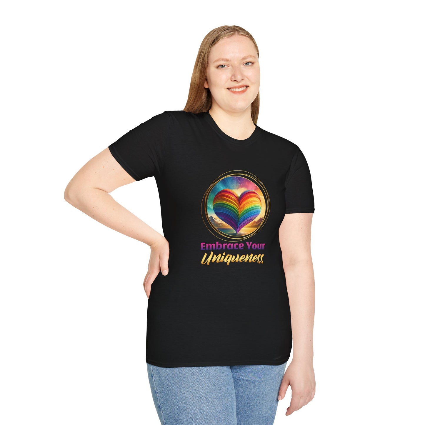 Embrace Your Uniqueness Unisex Softstyle T-Shirt