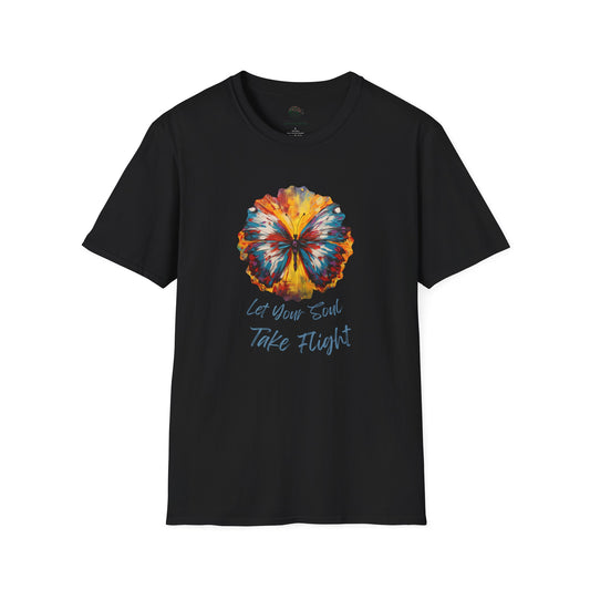 Let Your Soul Take Flight Unisex Softstyle T-Shirt