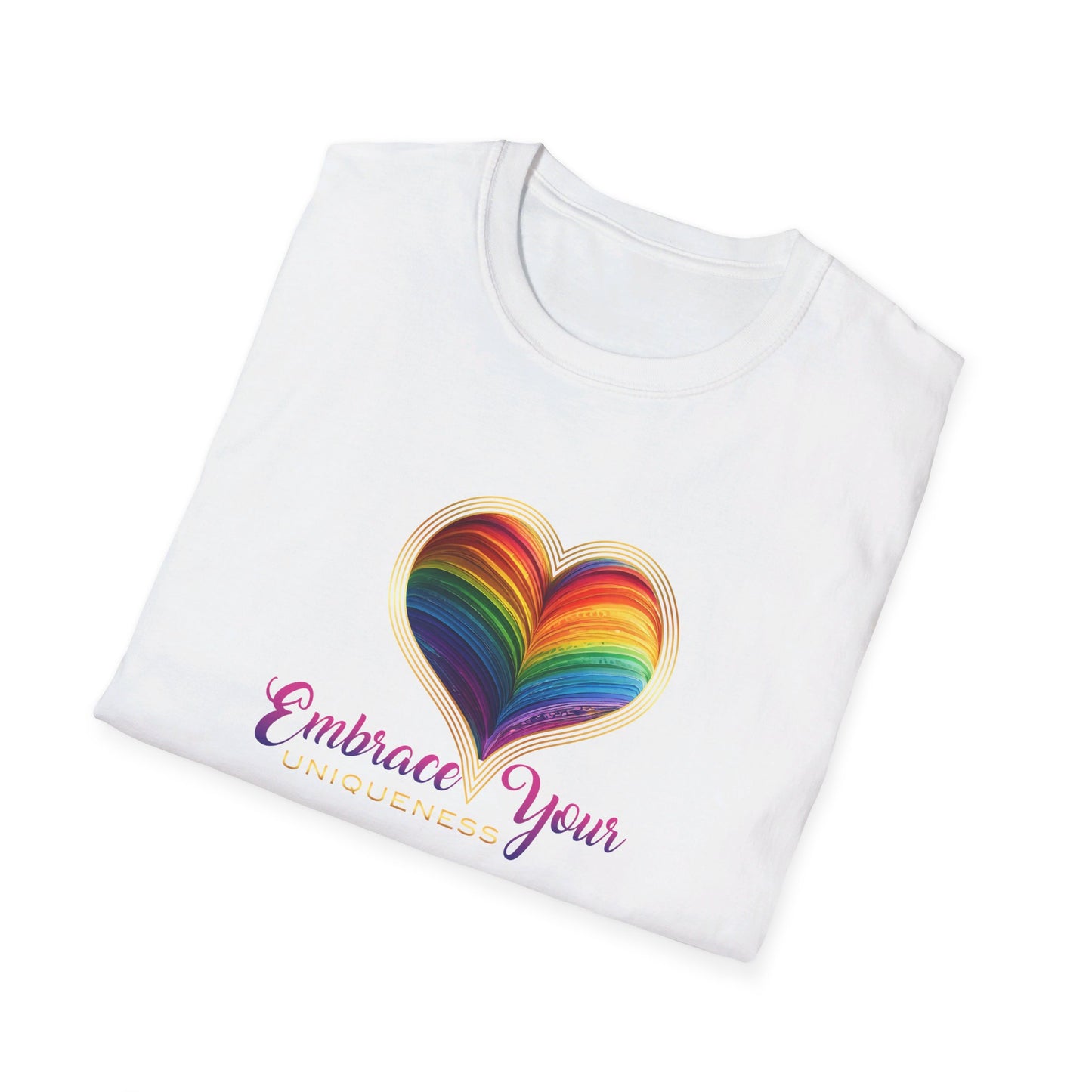 Embrace Your Uniqueness Unisex Softstyle T-Shirt