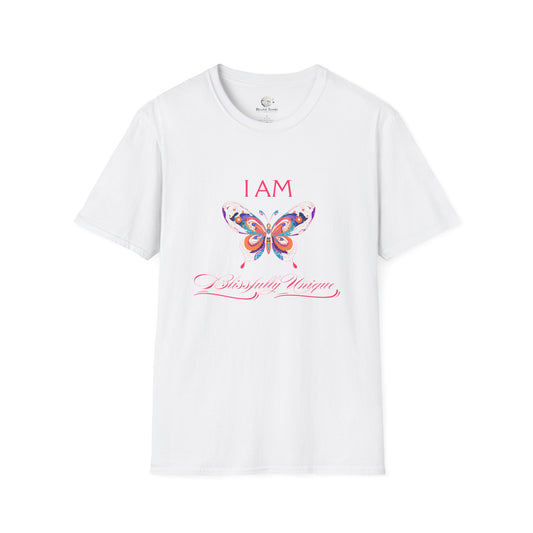 I AM Blissfully Unique Unisex Softstyle T-Shirt