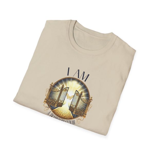 I AM A Transformation In Progress - Butterfly - Gate - Unisex Softstyle T-Shirt - Image 7