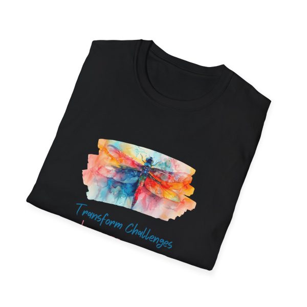 Transform Challenges - Navigate Change - Be Blissfully Unique Unisex Softstyle T-Shirt - Image 7