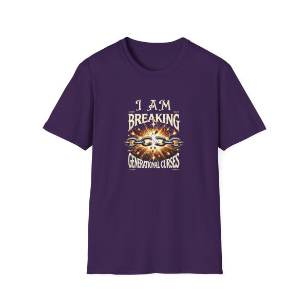 I AM Breaking Generational Curses - Unisex Softstyle T-Shirt - Image 17