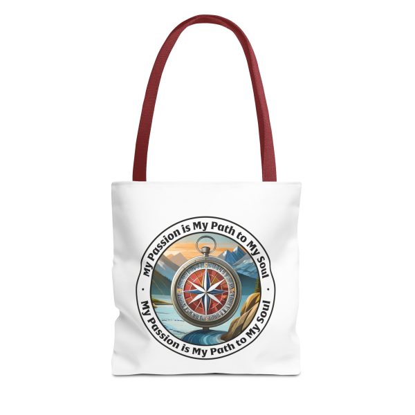 My Passion is My Path to My Soul - Compass - Tote Bag (AOP) - Image 7