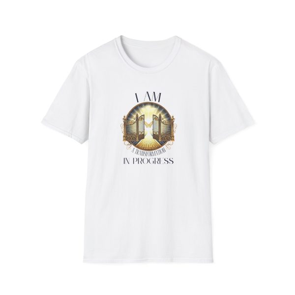 I AM A Transformation In Progress - Butterfly - Gate - Unisex Softstyle T-Shirt