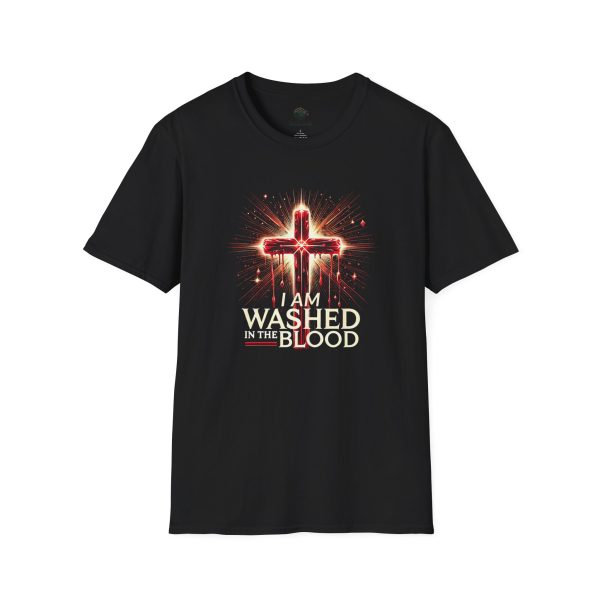 I AM Washed in the Blood - Unisex Softstyle T-Shirt