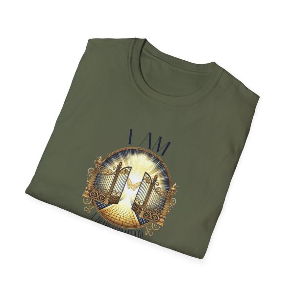 I AM A Transformation In Progress - Butterfly - Gate - Unisex Softstyle T-Shirt - Image 11