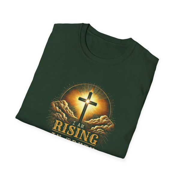 I AM Rising In Truth - Cross - Unisex Softstyle T-Shirt - Image 11