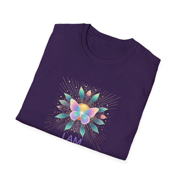 I AM Blissfully Unique - Butterfly - Unisex Softstyle T-Shirt - Image 15