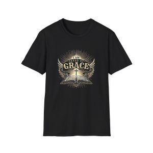 I AM Saved by Grace - Unisex Softstyle T-Shirt