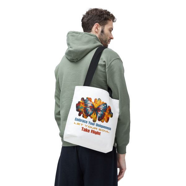 Embrace Your Uniqueness Let Your Soul Take Flight - Tote Bag (AOP) - Image 6