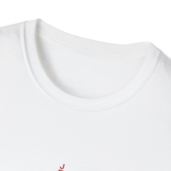 Jesus Saves Souls - No Strife In Life Unisex Softstyle T-shirt Red - Image 4