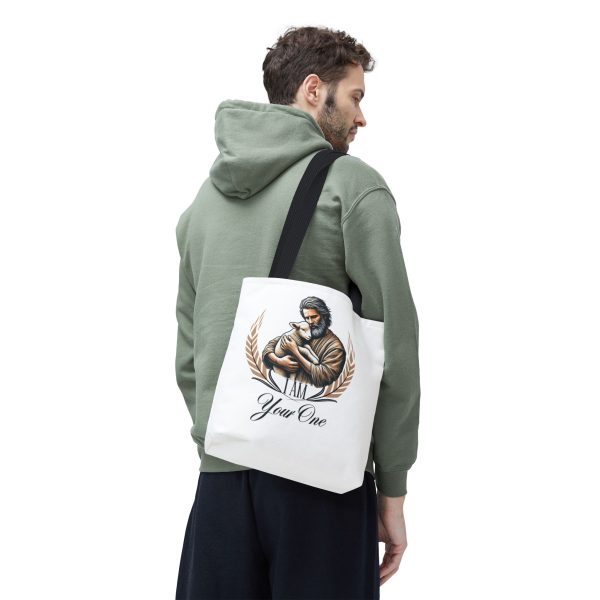 I AM Your One - Lamb - Tote Bag - WHT (AOP) - Image 6