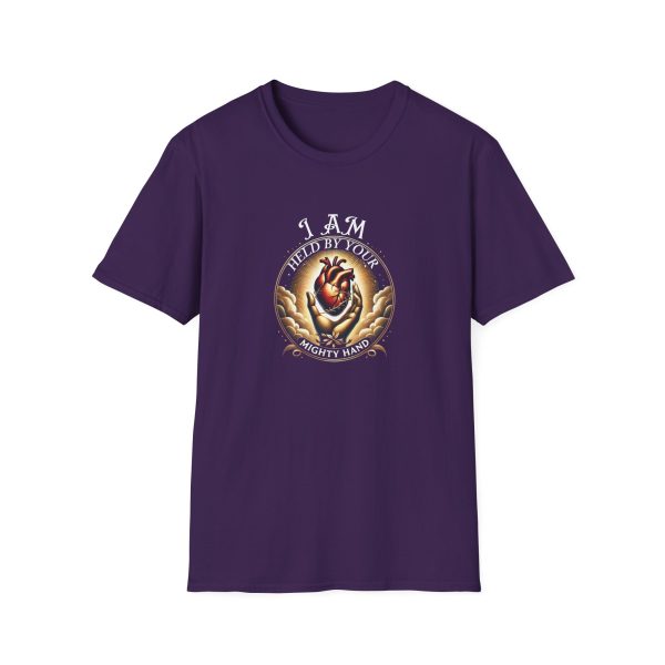 I AM Held By Your Mighty Hand - Unisex Softstyle T-Shirt - Image 17