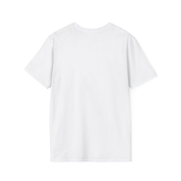 Blissfully Unique - I AM 100% by Design Unisex Softstyle T-Shirt DRK PNK - Image 2