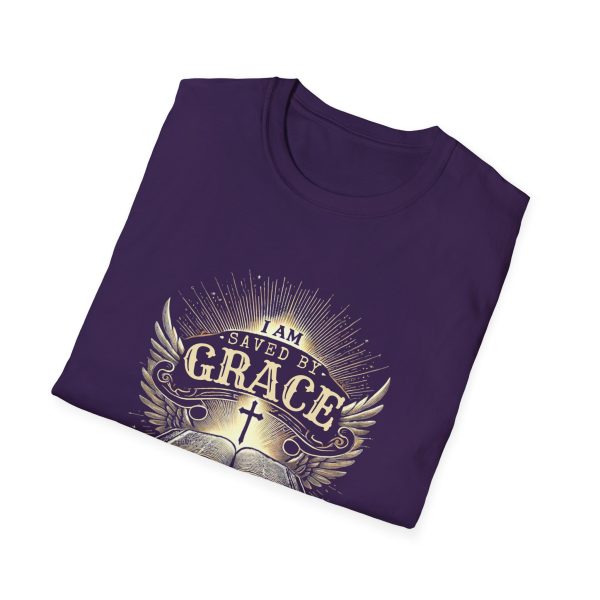 I AM Saved by Grace - Unisex Softstyle T-Shirt - Image 19