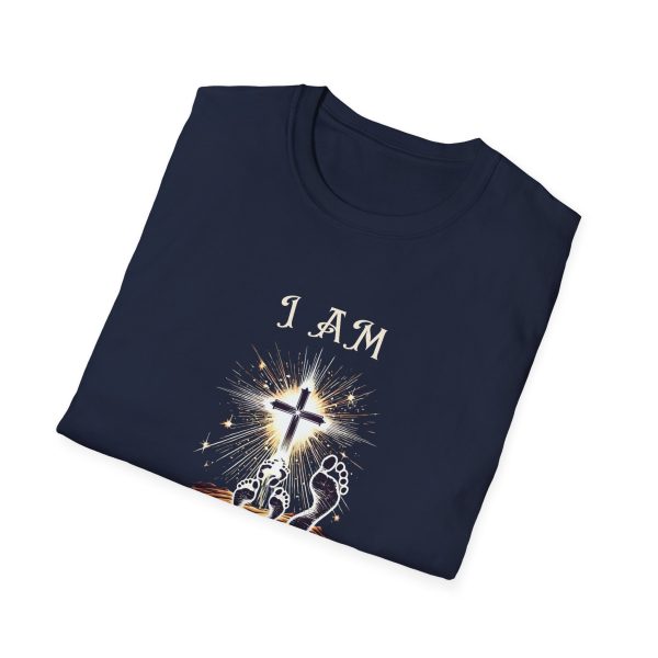 I AM Walking In Resurrection Power - Cross -Unisex Softstyle T-Shirt - Image 15