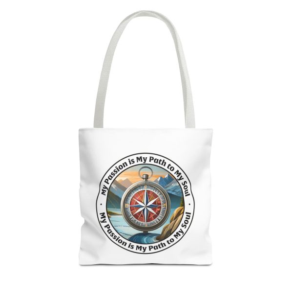 My Passion is My Path to My Soul - Compass - Tote Bag (AOP) - Image 8