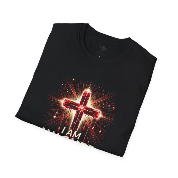 I AM Washed in the Blood - Unisex Softstyle T-Shirt - Image 3