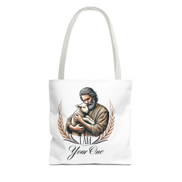 I AM Your One - Lamb - Tote Bag - WHT (AOP) - Image 7