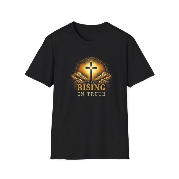 I AM Rising In Truth - Cross - Unisex Softstyle T-Shirt