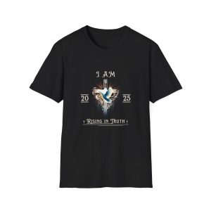 I AM Rising in Truth - Dove - 2025 - Unisex Softstyle T-Shirt