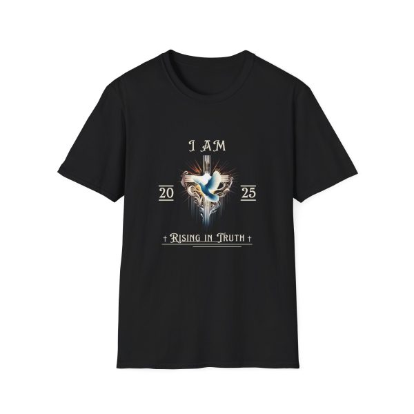 I AM Rising in Truth - Dove - 2025 - Unisex Softstyle T-Shirt