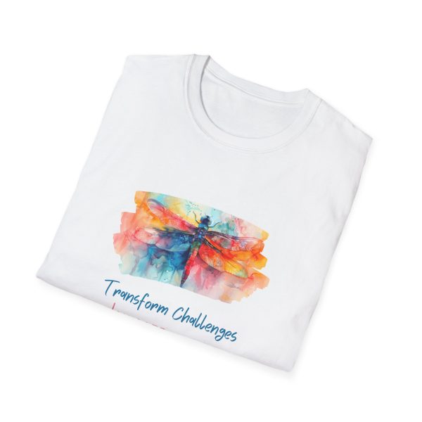 Transform Challenges - Navigate Change - Be Blissfully Unique Unisex Softstyle T-Shirt - Image 3
