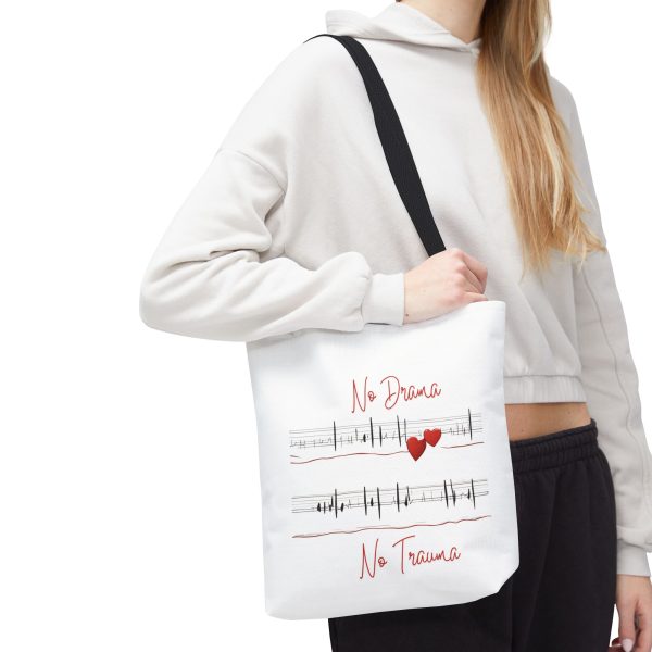No Drama - No Trauma - Tote Bag (AOP) - Image 5