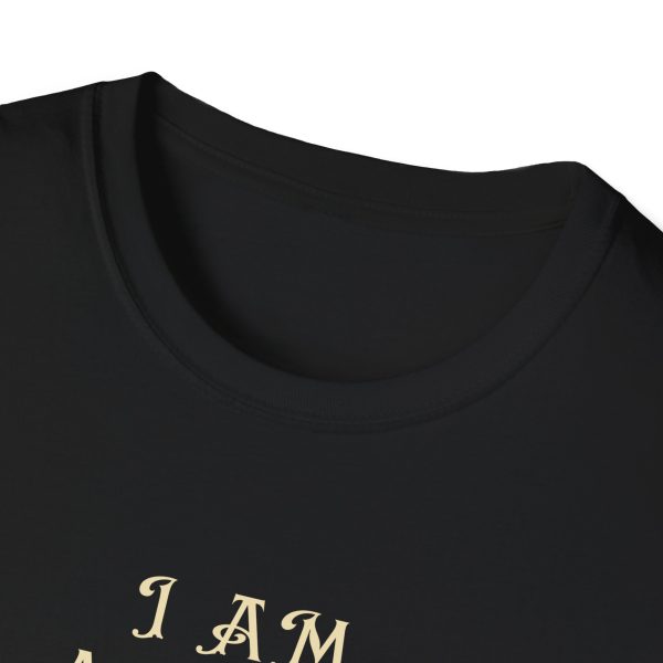 I AM A Force Heaven Recognizes and Hell Fears - Shield - Unisex Softstyle T-Shirt - Image 4