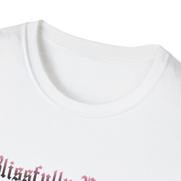 Blissfully Unique - I AM 100% by Design Unisex Softstyle T-Shirt LT PNK - Image 4