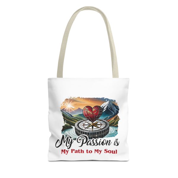 My Passion is MY Path to My Soul - Heart - Tote Bag (AOP) - Image 9