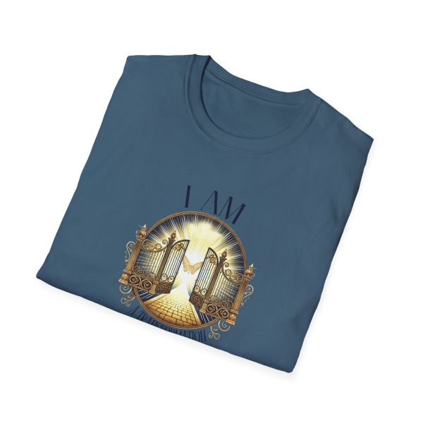 I AM A Transformation In Progress - Butterfly - Gate - Unisex Softstyle T-Shirt - Image 15
