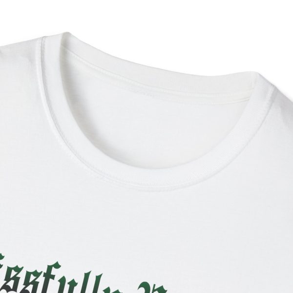 Blissfully Unique - I AM 100% By Design Unisex Softstyle T-Shirt GRN - Image 4
