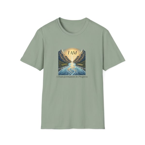 I AM A Transformation In Progress - Unisex Softstyle T-Shirt - Image 9