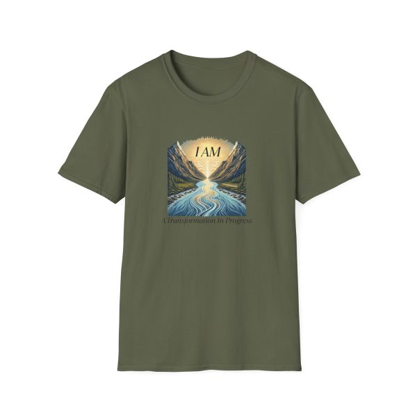 I AM A Transformation In Progress - Unisex Softstyle T-Shirt - Image 5