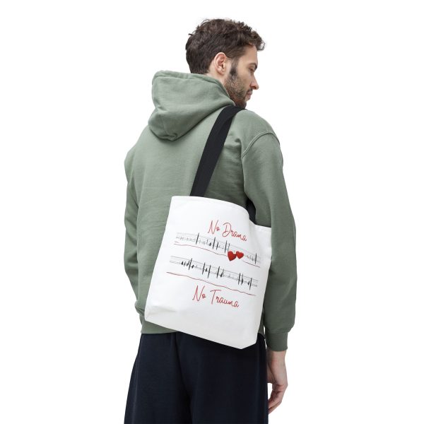 No Drama - No Trauma - Tote Bag (AOP) - Image 6