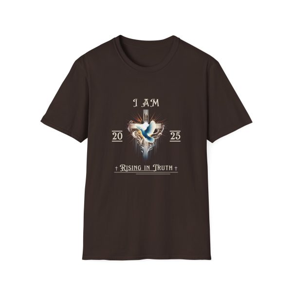 I AM Rising in Truth - Dove - 2025 - Unisex Softstyle T-Shirt - Image 5