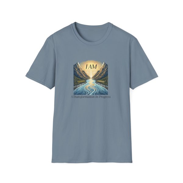 I AM A Transformation In Progress - Unisex Softstyle T-Shirt - Image 13