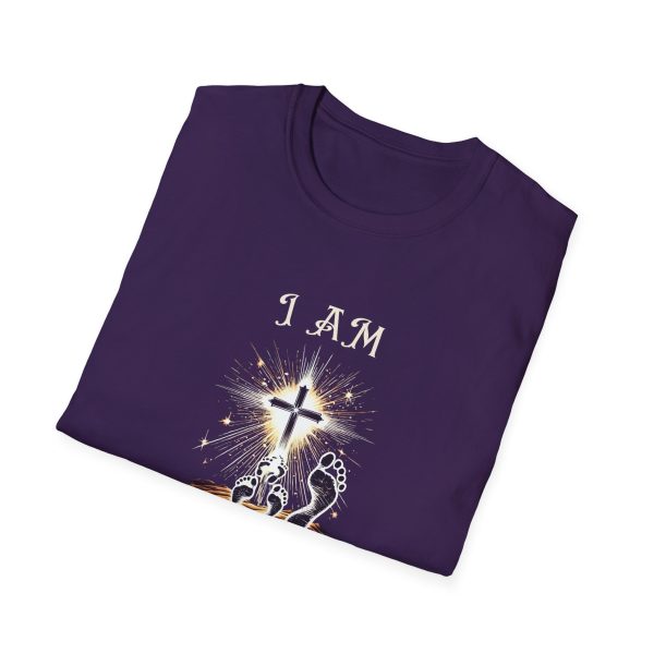 I AM Walking In Resurrection Power - Cross -Unisex Softstyle T-Shirt - Image 19