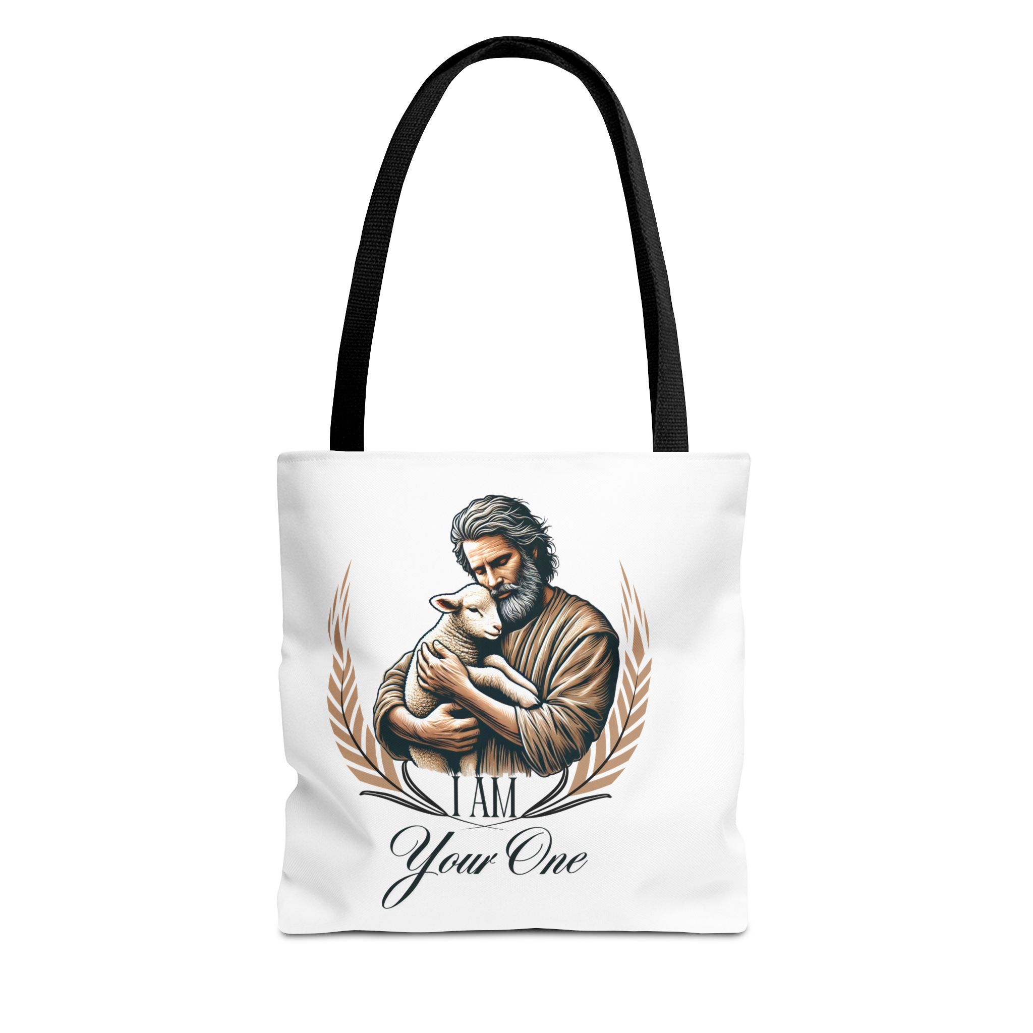 I AM Your One - Lamb - Tote Bag - WHT (AOP)